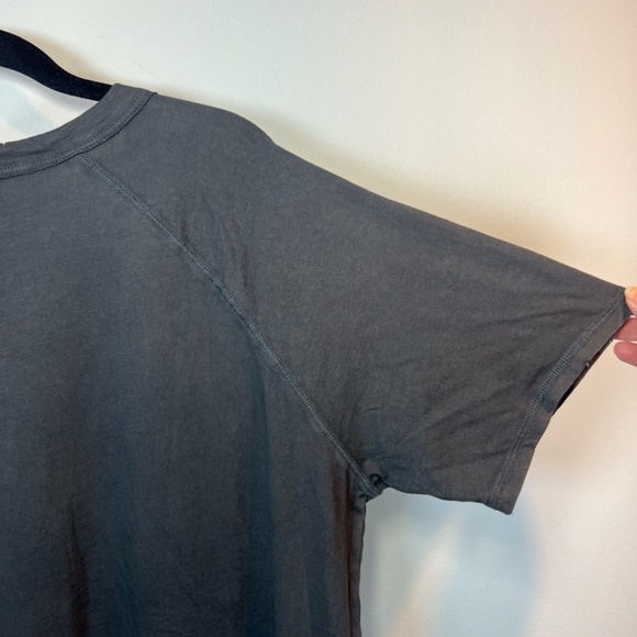 Aerie Classic Graphic T-Shirt Gray Distressed "Because I Said So" Women's Medium - Picture 10 of 12